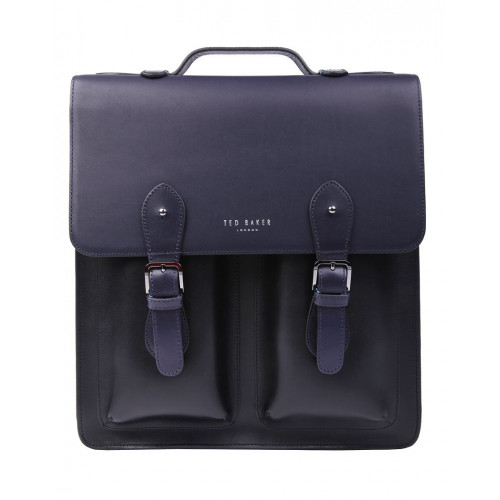 Ted Baker Mens Yoricha Colour Block Leather Backpack