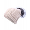 Co/At Ladies' Clivedon Fur Pom Pom Hat
